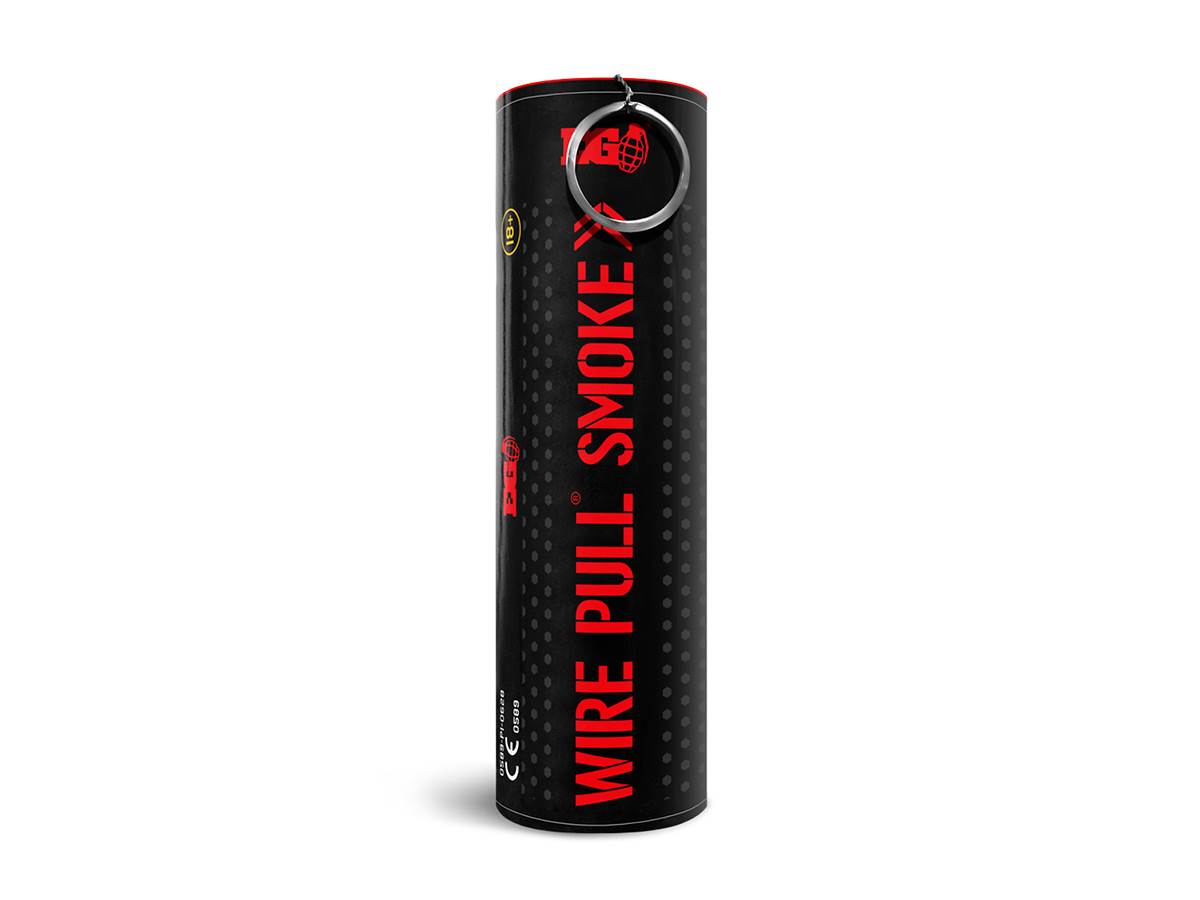 Enola Gaye Fumigène 3RD génération Rouge (à goupille) WP05R