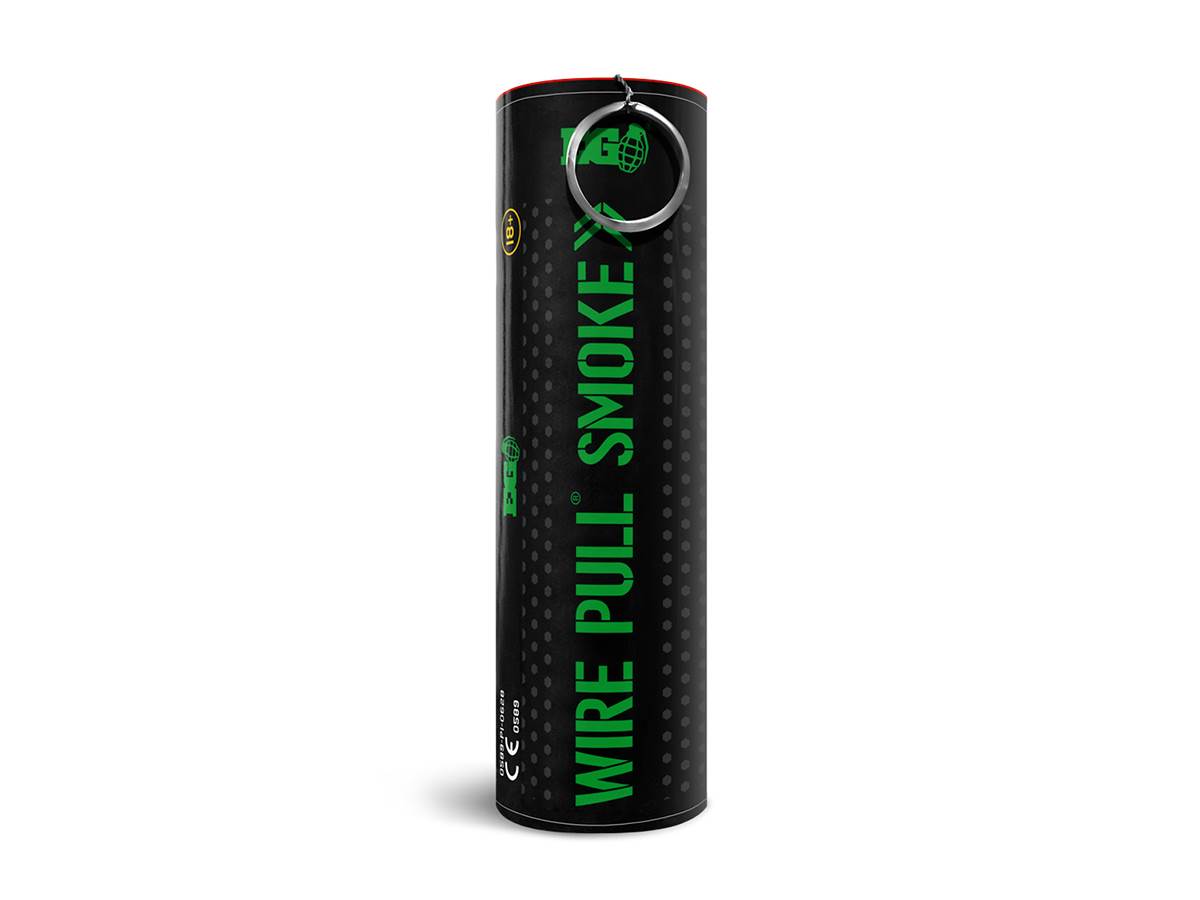 Enola Gaye Fumigène 3RD génération Vert (à goupille) WP04G