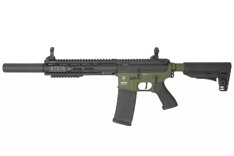 Saigo M4 Bushido Chu Full Metal Vert OD