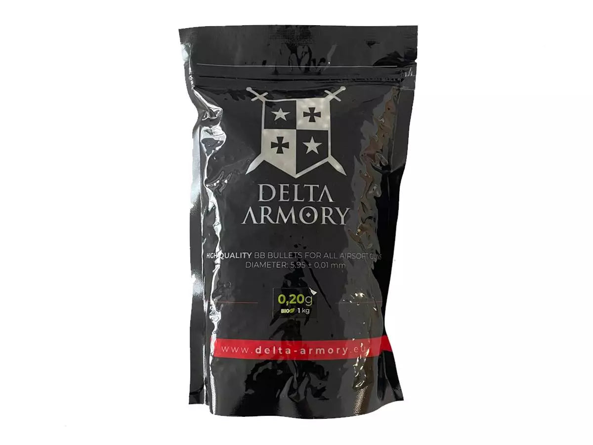 Delta Armory billes bio 0,20g sachet de 1kg