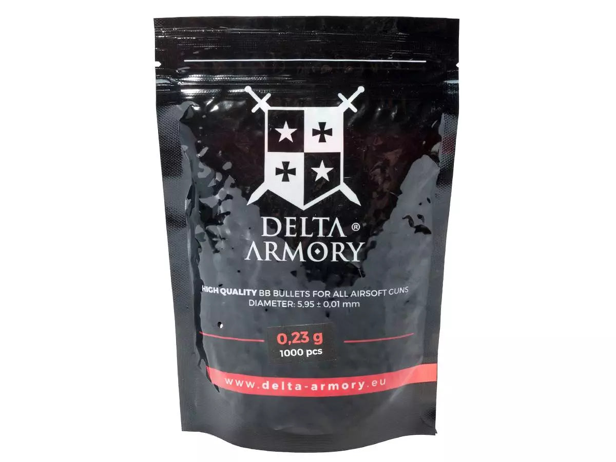 delta armory bille 0,23g en sachet de 1000bbs