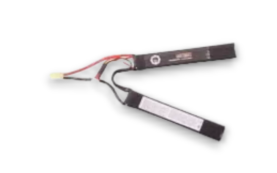 Duel Code batterie LiPo 7,4V 1300 mah 15C 2 stick